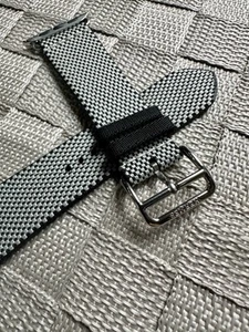 Apple Watch Hermès - 42mmNoir/Écru Toile H Single Tour. TYLKO WSTĄŻKA - Zdjęcie 1 z 8