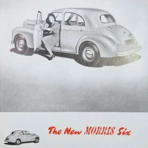 1948 Morris Six Brochure Nuffield Exports Oxford England Vintage Automobile - Picture 1 of 4