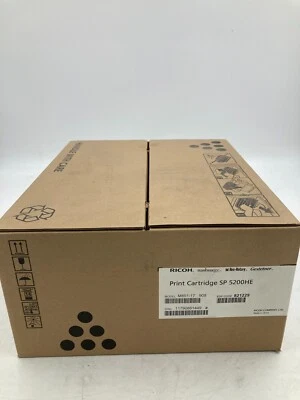 Ricoh Original Print Catridge Tonerpatrone Carbon Black SP 5200HE