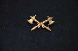 CUIVRERIE HAUSSE COL OFFICIER POMPIERS-LOUIS PHILIPPE-NAPOLEON III-2° EMPIRE - Bild 1 von 2