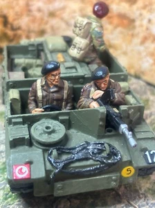King & Country WW2 British Bren Gun Carrier incl 3 figures (Retired) AN015 - Picture 1 of 9