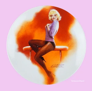 Delphi, Marilyn Monroe Movie Scenes: "My Heart Belongs To Daddy" Plate, SUPERB! - Picture 1 of 2