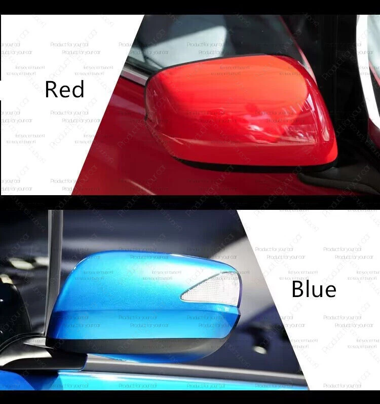 Left Driver Right Passenger Side Mirror Cover Cap For HONDA FIT JAZZ 2009-2013 - Imagem 1 de 4