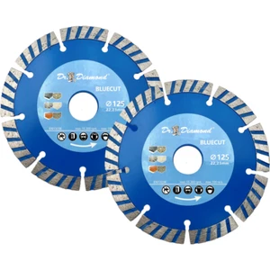 Diamanttrennscheibe 125 mm Beton Stein Granit - Trennscheibe 125 mm 2er Set - Bild 1 von 4