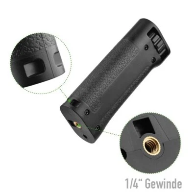 ULANZI Kameragriff, Universal Handgriff aus Kunststoff, 1/4 Zoll Gewinde