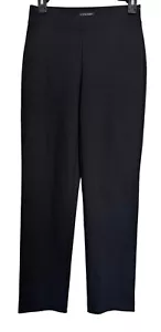 Eileen Fisher Flex Ponte Slim Ankle Pant Size XXS Black NWT - Picture 1 of 6
