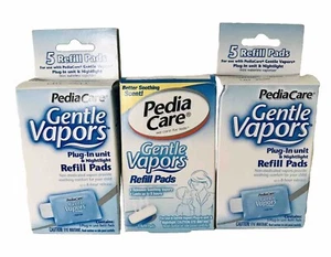 3 - Pedia Care Gentle Vapors Refill Pads 5 pads each Rare Discontinued 15 Pads - Picture 1 of 5