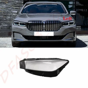 Left Front Headlamp Lens Cover +Sealant Tape For BMW 7-Series G11 2020-2021 - Bild 1 von 9