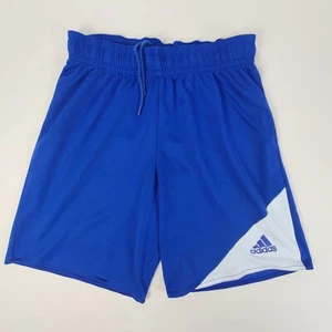 Adidas Shorts Boys Extra Large Blue Training Workout Athletic Youth Kids - Picture 1 of 12