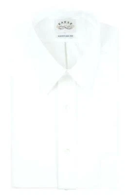 $155 Eagle рубашки 15,5 32/33 мужской белый длинным рукавом платье рубашка * поврежден * - Изображение 1 из 4