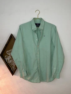 Vineyard Vines Green Cotton Button Down Whale Shirt Sz.XL - Picture 1 of 8