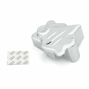 ABS Plastic Chrome Front Caliper Couverture Pour 2003-09 HONDA VTX1300/VTX 1300 - Picture 1 of 5