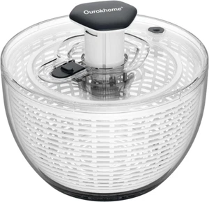 Salad Spinner Lettuce Dryer, One-Handed Easy Press Large Vegetable Dryer Salad M - Picture 1 of 12