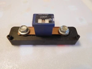 Lot of (3) PEC 100amp Blue 36mm DC32V Bent Male Bolted Down Style 100A Fuse Link - Picture 1 of 4