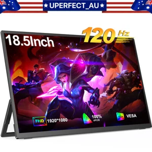 UPERFECT 18 UMax, 18.5" Computer Monitor Portable 120Hz Display FHD Type C HDMI - Picture 1 of 10