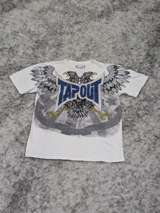 Vintage Y2K TapOut MPS T-Shirt Mens XL Eagle Bird All Over Print UFC MMA - Picture 1 of 19