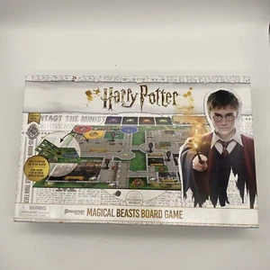 Harry Potter Magical Beasts - Board Game Hogwarts- Pressman Wizarding World VGC - Picture 1 of 2