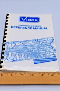 Computadora Apple Videx Videoterm manual de referencia del propietario vintage 1980 - Imagen 1 de 7