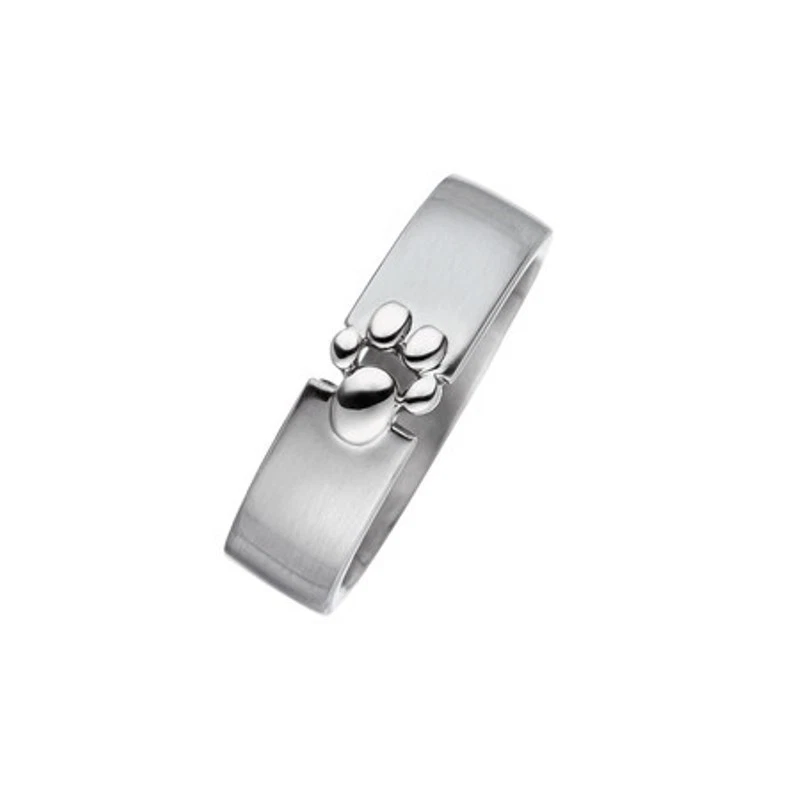 MAGNETIX - Magnet Ring 4365 Tazte Pfote Edelstahl (Breite 6mm) Magnetschmuck - Bild 1 von 1