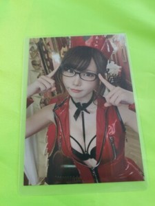 Enako Photo card Japanese cosplayer women Anime Swimsuit Bunny girl Lingerie 32