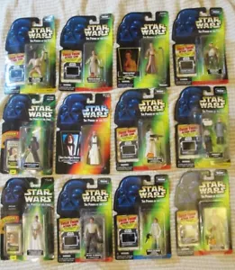 Star Wars POTF NIP Figures 95-98 Leia, Luke,  Han + Bonus Card - Picture 1 of 145