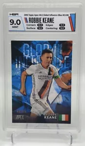 Robbie Keane Galaxy 2016 Topps MLS Global Influence Blue Parallel /99 - 9.0 HGA - Picture 1 of 2