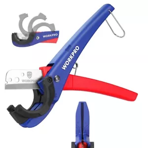 PRO Heavy Duty PVC Pipe Cutter 1/8-1-5/8" Cutting Pipe Tubing Cutter Hose Cutter - Picture 1 of 9