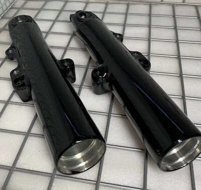 ++INTERCAMBIO DE PATAS HORQUILLA DESLIZANTE HARLEY TOURING ELECTRA GLIDE 2014-2023 FLHX NEGRA Foto 1 de 4