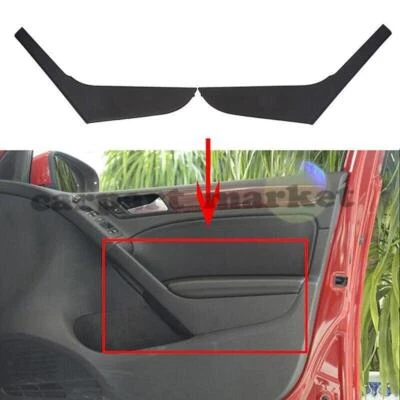 Cubierta interior de manija de puerta para Volkswagen Golf GTI 6 MK6 2009 2010-2013 4 puertas Foto 1 de 4