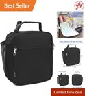 Compact Insulated Kids Lunch Box - Thermal Insulated Soft Bag - Back to School