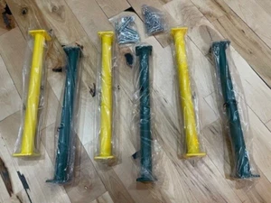 6 Metal Monkey Bars Ladder Rungs Playground Man Cave Decor - Swing Set Climbing - Picture 1 of 6