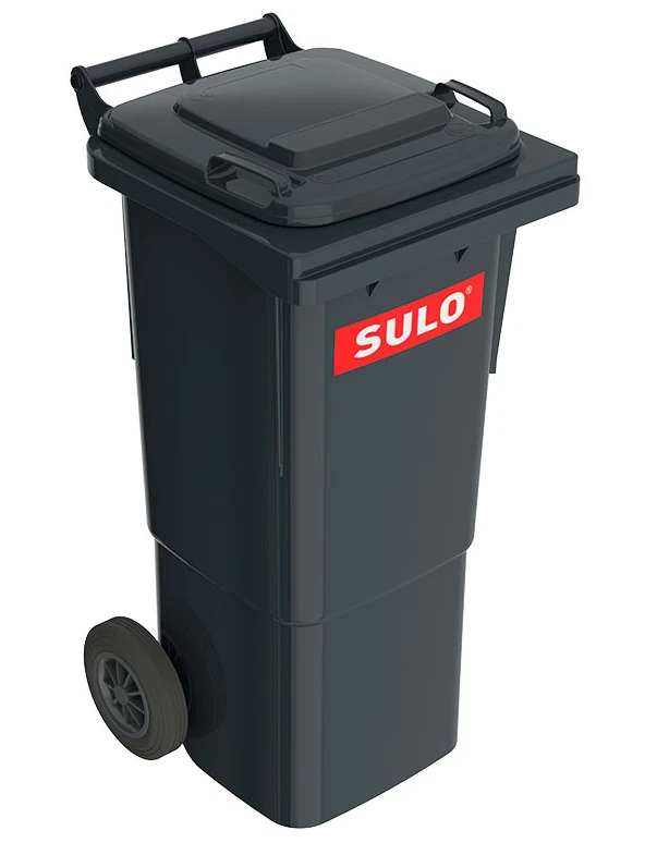 60 L SULO Mülltonne Mülleimer Abfalleimer Abfalltonne Abfallbehälter NEU grau - Bild 1 von 1