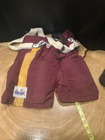 Vintage COOPER Hockey Pants Breezers University Minnesota Gophers Hockey Colors Cover