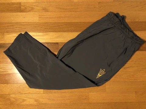 New 2XL Adidas Men's Arizona State University Sun Devils Woven Grey Pants GE2813 Cover