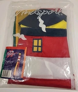 De colección LIGHT HOUSE 3-D WINDSOCK Exterior 57" Banner Decoración Nuevo de Lote Antiguo 1993 Windsport EE. UU. NUEVO - Imagen 1 de 6