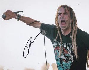Randy Blythe   **HAND SIGNED**   8x10 photo    *AUTOGRAPHED*   Lamb Of God - Foto 1 di 1