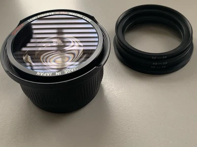 Opteka High Definition 0.35X AF Macro Wide Angle Fisheye Lens 35mm - Image 1 of 4