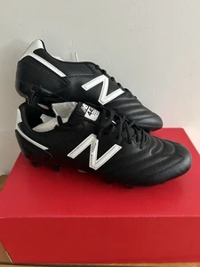 Zapato de fútbol New Balance 442 Team FG para hombre, negro/blanco, mediano, talla 11 - Imagen 1 de 4