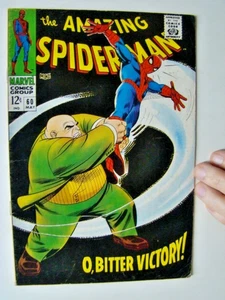 Amazing Spider-Man #60 John Romita Art Kingpin Cover Marvel Comics 1968 sehr guter Zustand + - Bild 1 von 3