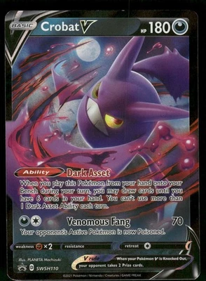 #SWSH110 Crobat V SWSH: Sword & Shield Promo Cards - Image 1 of 2