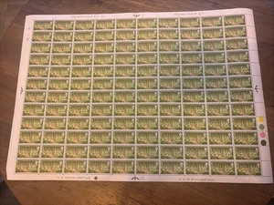 IX. British Commonwealth Games Edinburgh 1970 5d grüner Briefmarkenbogen x120 - Bild 1 von 3