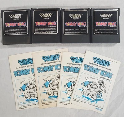 Carro y manual Coleco Vision Donkey Kong (Colecovision, 1982) Foto 1 de 2