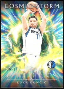 Luka Doncic 2024-25 Panini Origins 4/10 Gold Cosmic Storm #18 SSP - Picture 1 of 2