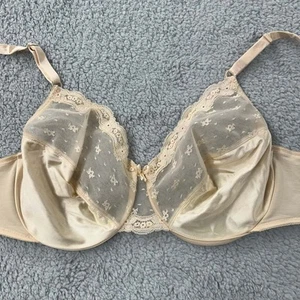 Vintage Vanity Fair BH 36D Bügel 75-122 Satin Sikly - Bild 1 von 10