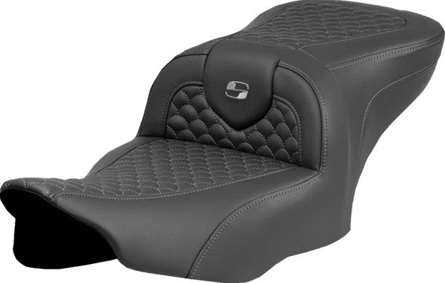 Saddlemen RoadSofa DS Seat Dark Grey Stitch #823-07-20802 Harley Davidson - Imagem 1 de 1