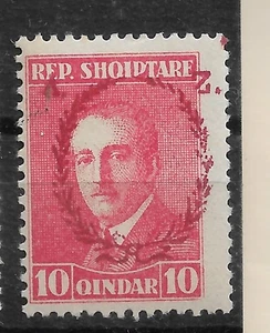 1927 Albania. Albanian Stamps. 10QINDAR Error in Overprint Color. MNH - Picture 1 of 1