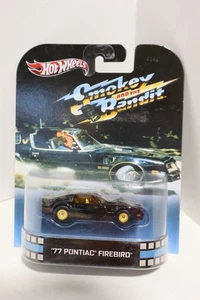 Hot Wheels Retro Entertainment  Smokey and the Bandit '77 Pontiac Firebird BLACK - Picture 1 of 3