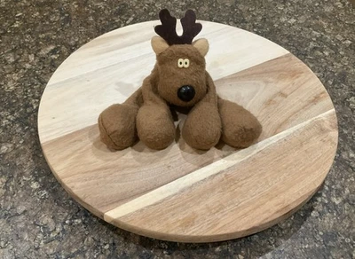 Vintage 1980s Hallmark Reindeer Plush - Rodney - Image 1 of 2