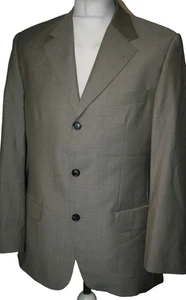 Jaguar Mens Suit Jacket -EU 48R UK 38R- Grey - Pure Wool - Excellent Blazer - Picture 1 of 16