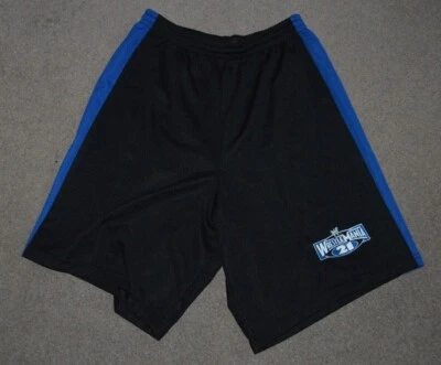 Pantalones cortos deportivos Wrestlemania 21 muestra de producción WWE WWF Foto 1 de 4